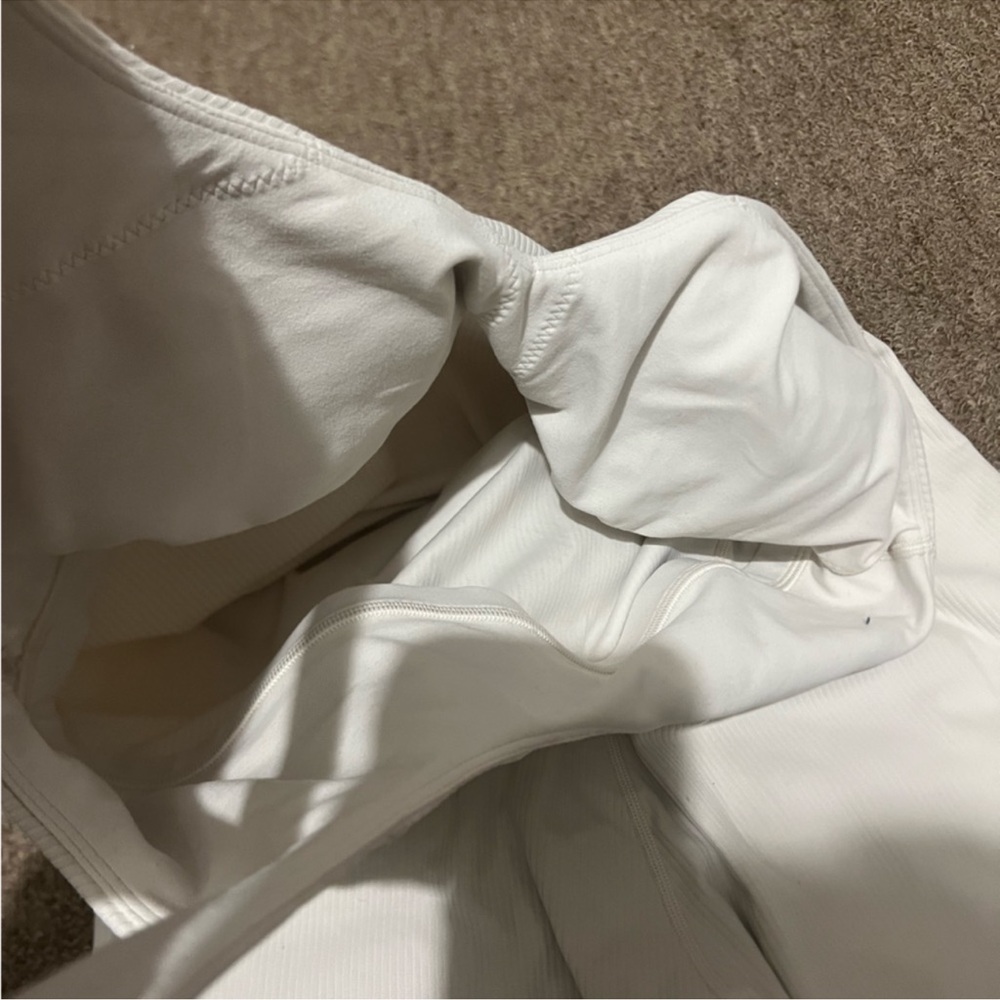 Lululemon Full Length Bodysuit/Jumpsuit in Cream/White - Picture 6 of 7